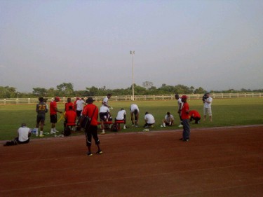 The Equatorial Guinea team in training by @FlorianK_Sport