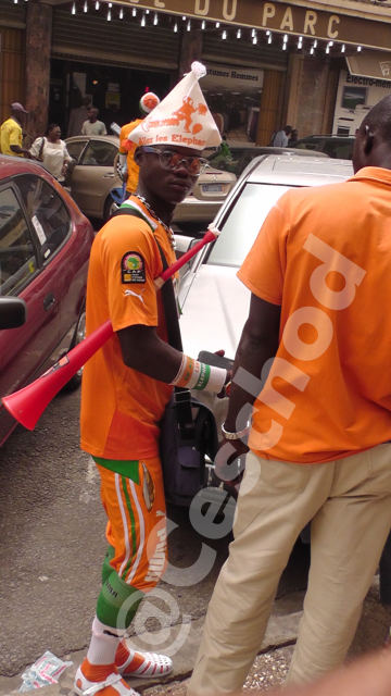 Fans of Ivory Coast by @Ceschod