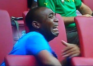 Equatorial Guinea fan in tears by @Noella_ELLOH