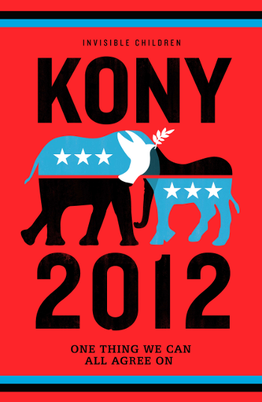poster for Kony 2012.
