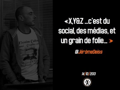 Imagen de la campaña de promoción publicada en la página de X Y et Z en facebook