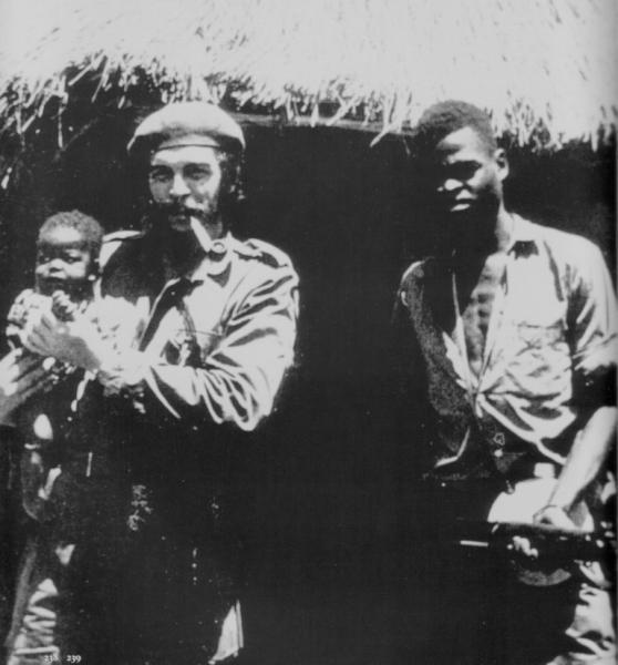 Ο Che Guevara και ο Laurent-Désiré Kabila - Public domain