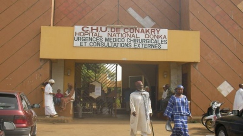 Le CHU de Conakry via Koaci avec leur permission. 