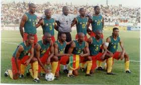 L'equipe nationale du Cameroun - Domaine public 