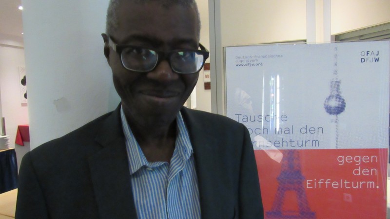 Professeur Souleymane Bachir Diagne- photo de l'auteur avec sa permission