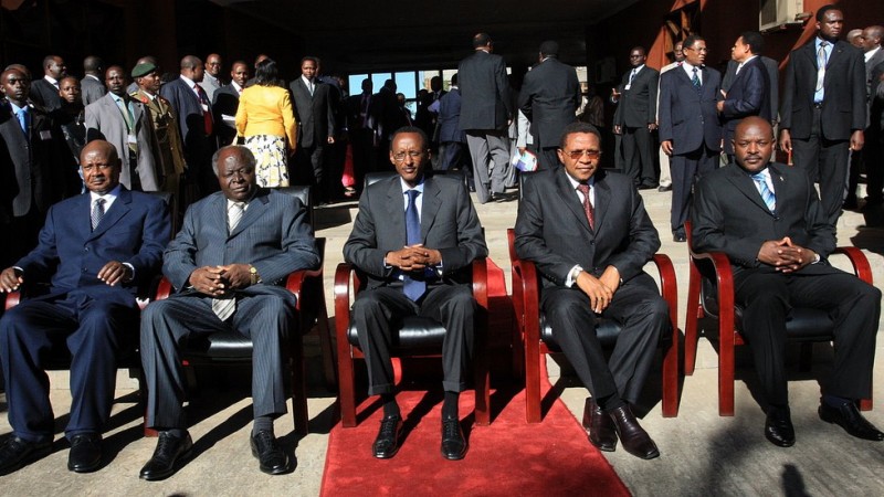 Chefs d' états de l’Afrique de l'Est. par Magnus Manske CC-BY-2.0 